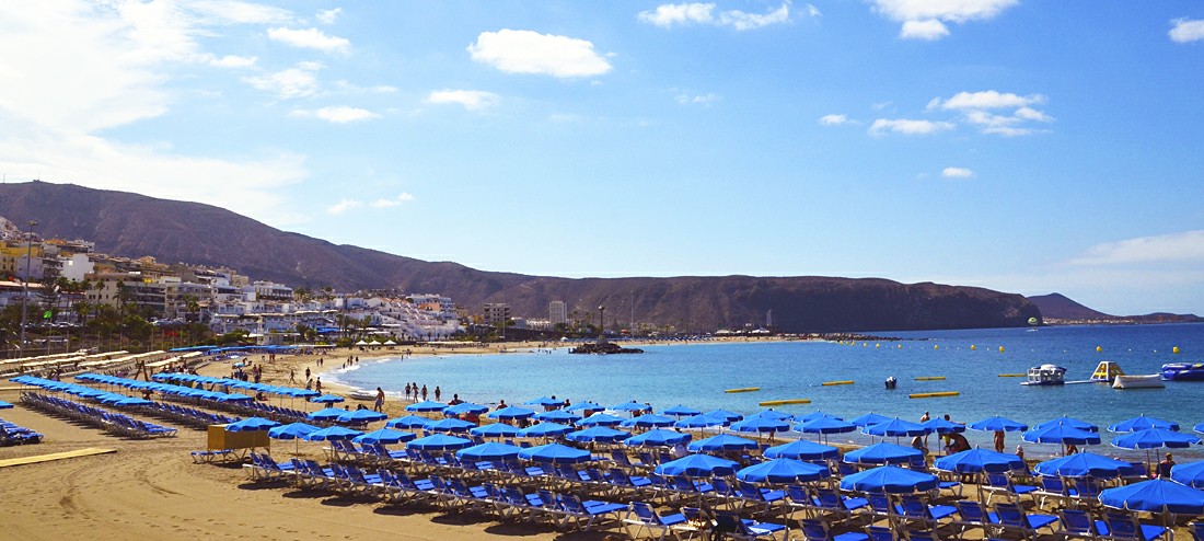 Playa de las Vistas, Los Cristianos, Tenerife