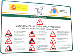 Предостережение для посетителей национального парка