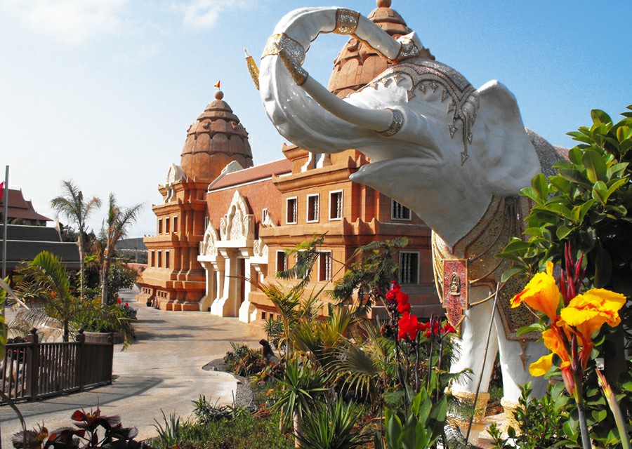 Сиам парк, слон для фотографирования Сиам парк, слон для фотографирования