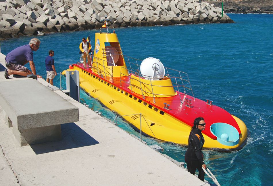 Подводная лодка на Тенерифе