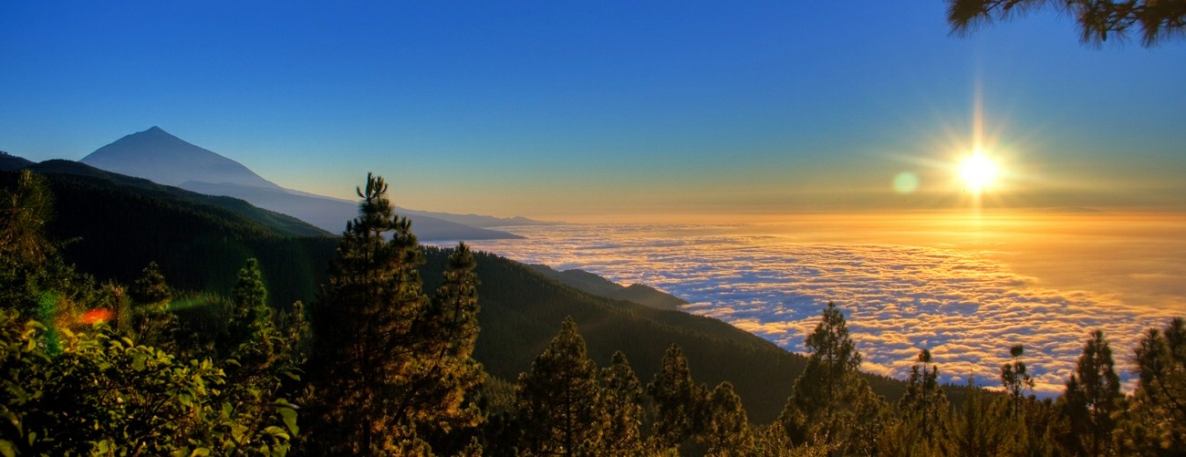 Фото Тенерифе: над облаками