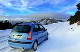 Фото Тенерифе: снег на Тейде