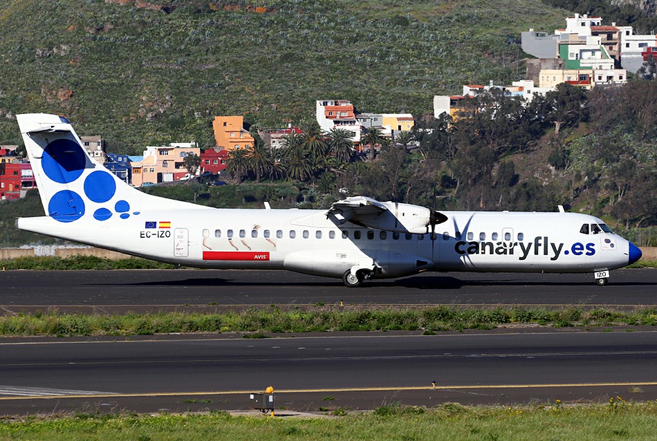 Самолет ATR-72 авиакомпании Canaryfly