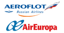 Авиакомпании «Аэрофлот» и «Эйр Европа»