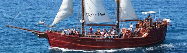 Корабль Peter Pan — экскурсии на Тенерифе